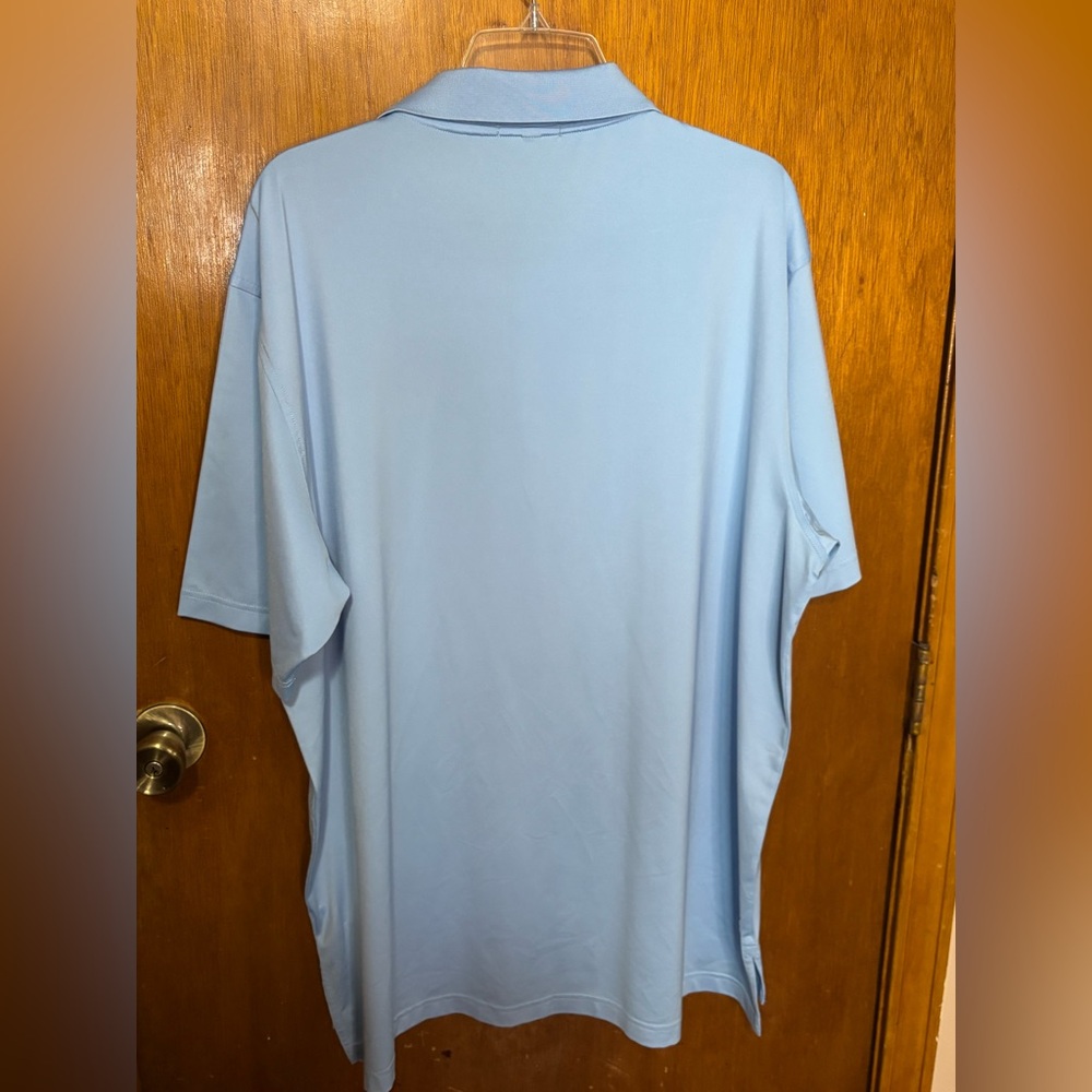 Peter millar sanDiego country club summer comfort baby blue xl polo golf shirt - Picture 4 of 6